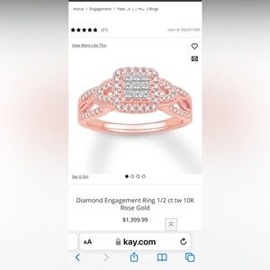 Kay Jewelry Engagement Ring